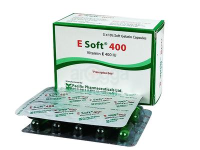 E-Soft 400 mg Soft Gelatin Capsule