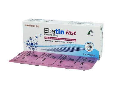 Ebatin Fast 10 mg Tablet