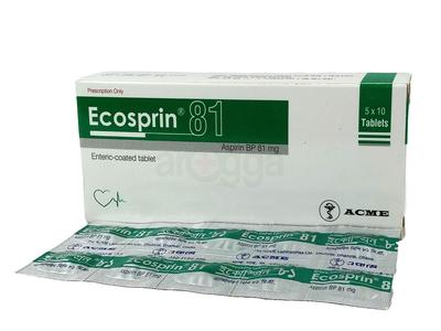 Ecosprin 81 81mg Tablet