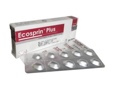 Ecosprin Plus 75 mg + 75 mg Tablet