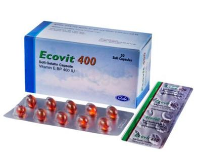 Ecovit-400 400 mg Soft Gelatin Capsule