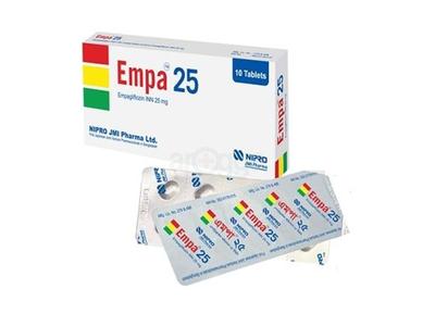 Empa 25 25 mg Tablet