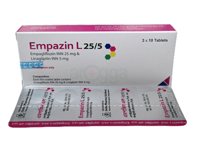Empazin L 25/5 25 mg + 5 mg Tablet