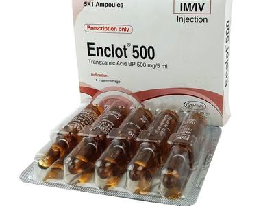 Enclot 500 mg/5 ml IM/IV Injection