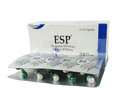 ESP 500 mg+61.8 mg Capsule