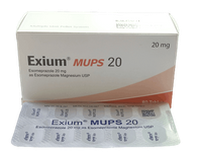 Exium Mups 20 20mg Tablet