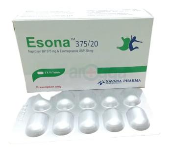 Esona 500 mg+20 mg Tablet