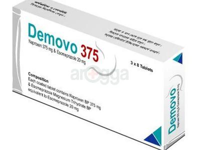 Demovo 375 mg+20 mg Tablet