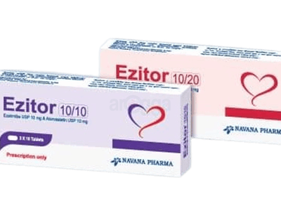 EZITOR 10/10 10 mg + 10 mg Tablet