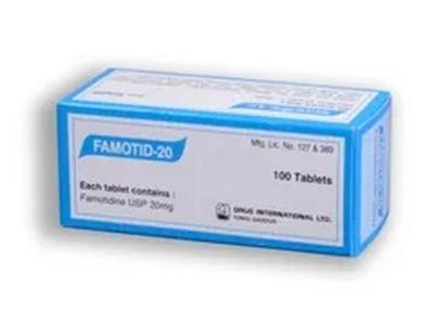 Famotid 20 mg Tablet