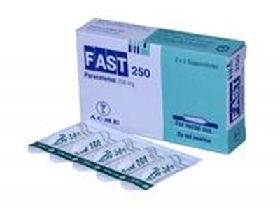 Fast 250 Suppository 250mg Suppository