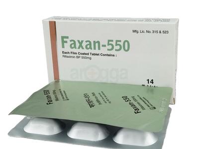 Faxan 550 550 mg Tablet