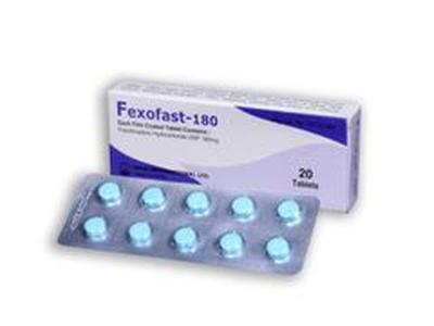 Fexofast 180mg Tablet