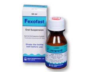 Fexofast 30mg/5ml Suspension