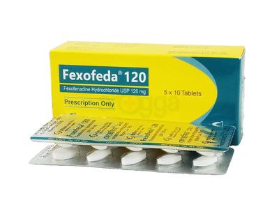 Fexofeda 120 120mg Tablet