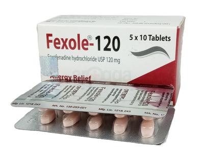 Fexole 120 120mg Tablet