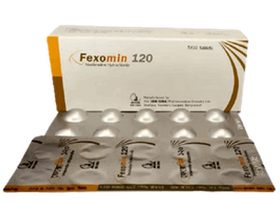 Fexomin 120 120mg Tablet