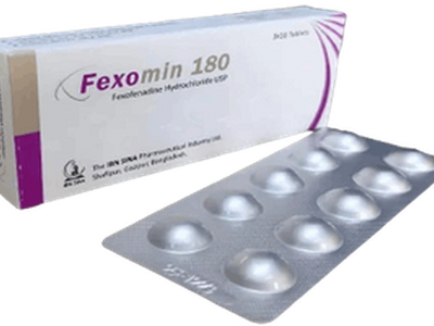 Fexomin 180 180mg Tablet