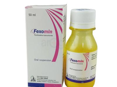 Fexomin 30mg/5ml Suspension