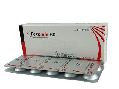 Fexomin 60 60mg Tablet