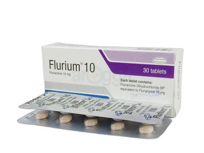 Flurium 10 mg Tablet