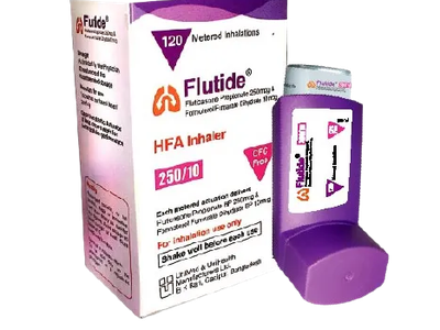 Flutide 250 mcg+10 mcg Inhaler