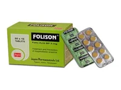 Folison 5 mg Tablet