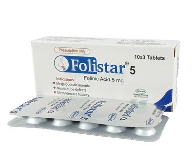 Folistar 5 mg Tablet