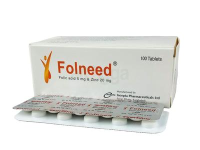 Folneed 5 mg+20 mg Tablet