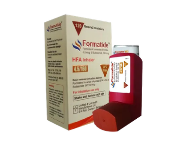 Formatide (160 mcg+4.5 mcg)/Puff Inhaler