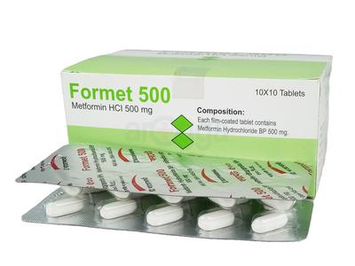 Formet 500 mg Tablet