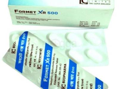 Formet XR 500 mg Tablet