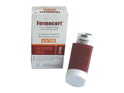 Formocort (160 mcg+4.5 mcg)/puff Inhaler