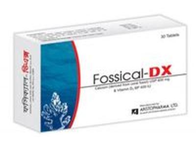 Fossical DX 600mg+400IU Tablet