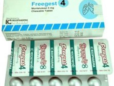 Freegest 4mg Tablet