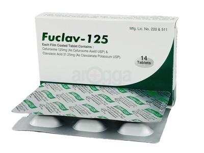 Fuclav-125 125 mg + 31.25 mg Tablet