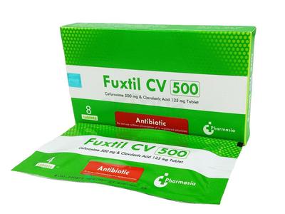Fuxtil CV 500 500 mg + 125 mg Tablet