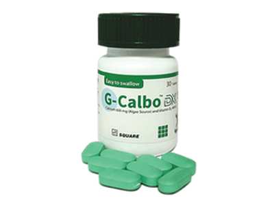 G-Calbo DX 600mg+400IU Tablet