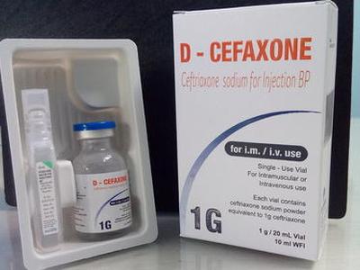 G-Ceftriax 1 gm/vial IV Injection