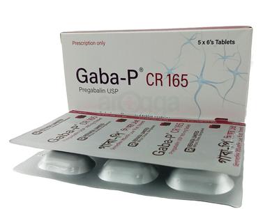 GABA-P CR 165 165 mg Cr Tablet