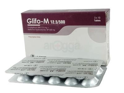 Glifo-M 12.5/500 12.5 mg + 500 mg Tablet