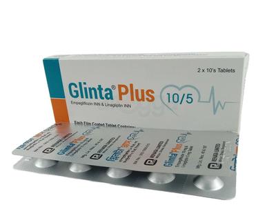 Glinta Plus 10/5 10 mg + 5 mg Tablet