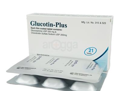 Glucotin Plus 200 mg + 250 mg Tablet