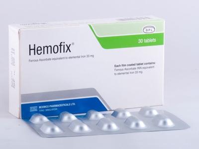 Hemofix 33 mg Tablet