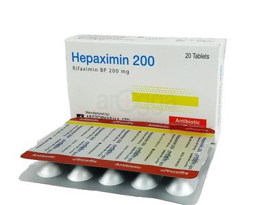 Hepaximin 200 200 mg Tablet