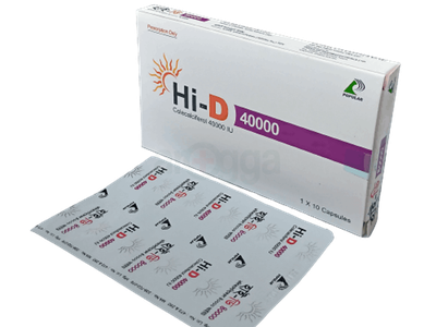 Hi-D 40000 40000 IU Capsule