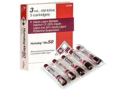 Humalog Mix50 Cartridge 100 U/ml Cartridge
