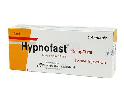 Hypnofast 15 mg/3 ml Injection