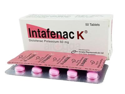 Intafenac K 50 mg Tablet