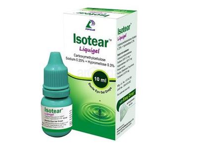 Isotear 250 mg + 300 mg/100 ml Eye Drop